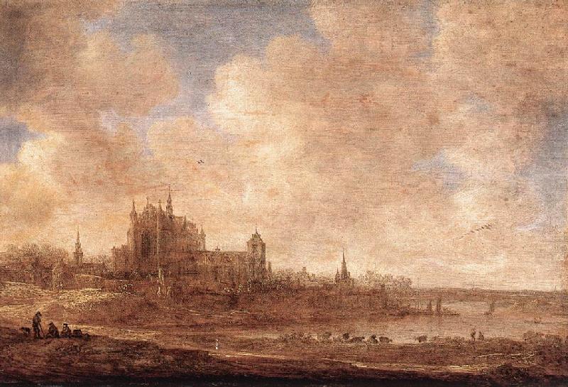 View of Leiden cdfh, GOYEN, Jan van